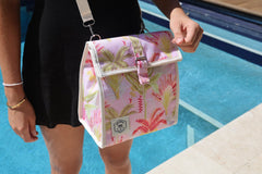 Tropicana Insulated Lunch Bag, Removable Shoulder Strap, Adjustable Closure Strap