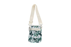 Botanical Neoprene Travel Pouch, Extra Pocket, Water Resistant, Lightweight
