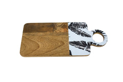 Sorrento Mango Wood & Enamel Serving Board 46cm