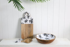 Havana Mango Wood & Enamel Serving Board 46cm  Havana