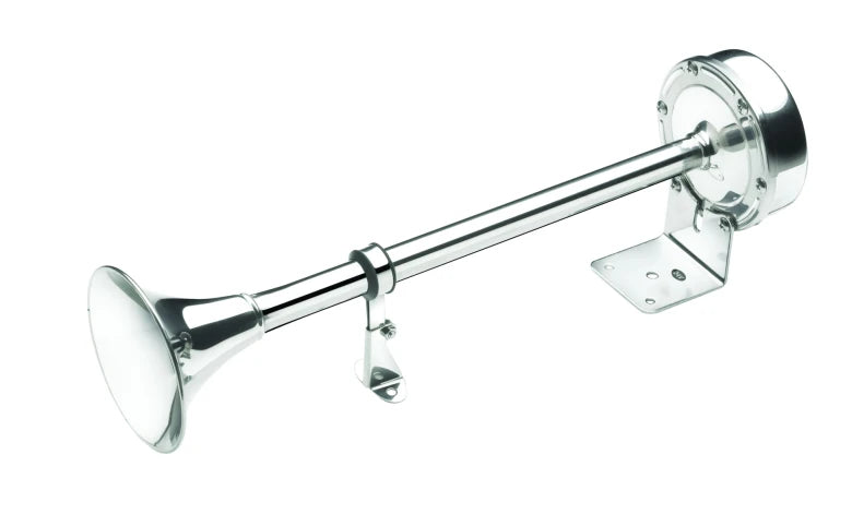 VETUS Single trumpet horn, 24 V, stainless steel (AISI 304), low pitch H24L