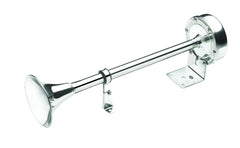 VETUS Single trumpet horn, 24 V, stainless steel (AISI 304), low pitch H24L