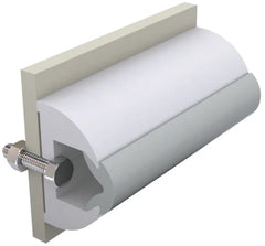 VETUS Vinyl rubbing strake, white, HARO 60 x 35 mm, coil of 20 m, (price per m) HARO60W