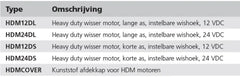 VETUS Cover for HDM wiper motor HDMCOVER