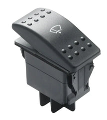 VETUS Three-position rocker switch for windscreen wipers (OFF - 1 - 2) HDMSW2