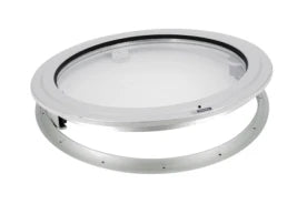 VETUS Exclusive line double glazed hopper portlight, Ø 459 mm HOP459