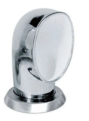 VETUS Cowl ventilator Ø 75 mm ID, type Jerry, Stainless Steel AISI 316, with white interior (incl. ring and nut) JER316WR