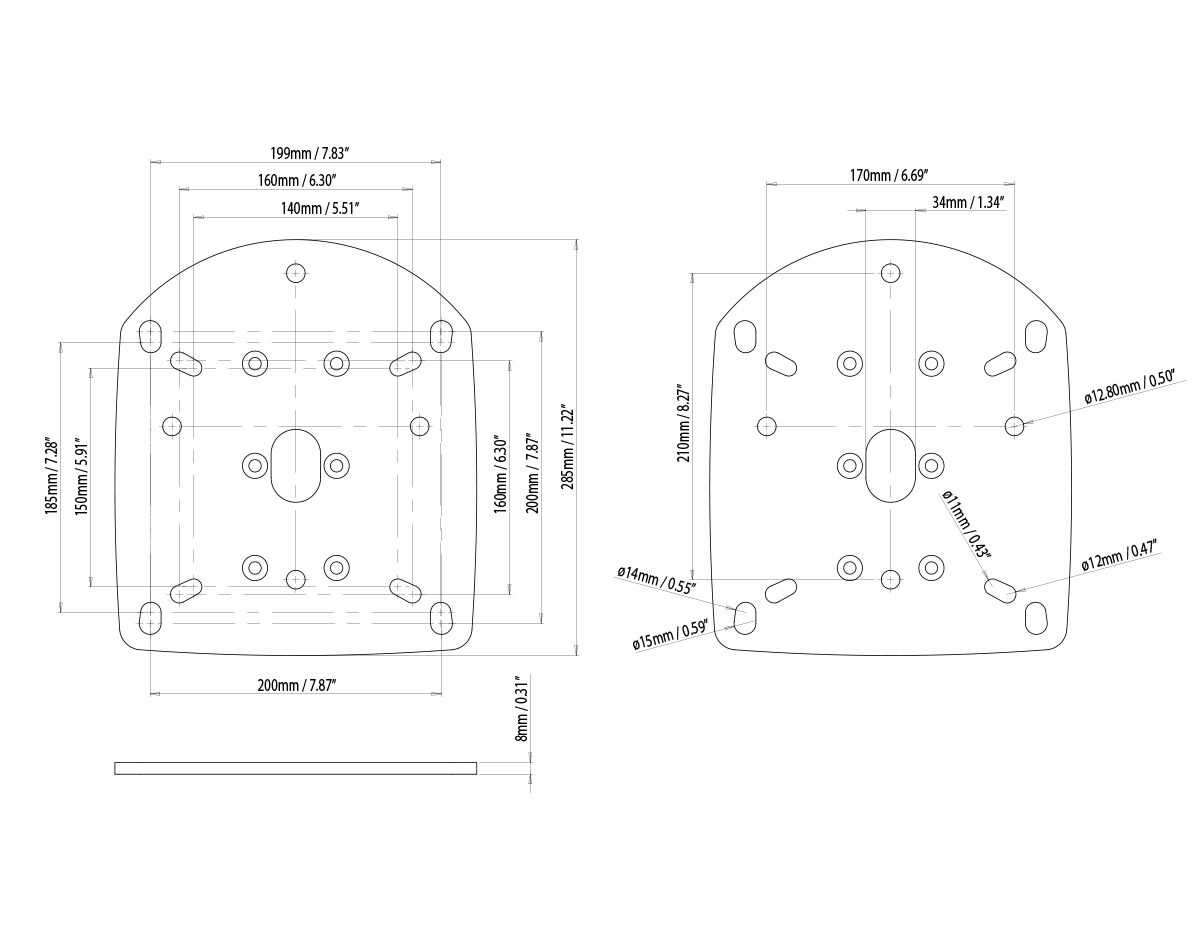 Open Array Plate 1 for Modular DTP Sys