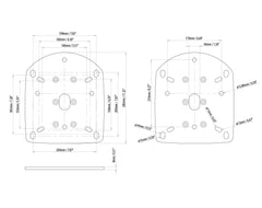 Open Array Plate 1 for Modular DTP Sys