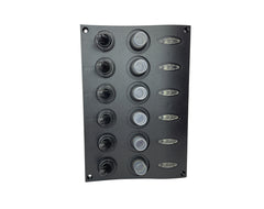Switch Panel LED 6G w/Breakers