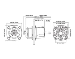 Helm Pump Front Mount UP18F