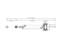 HYCO 150hp Inboard Steering Kit Exc. Hose (*)