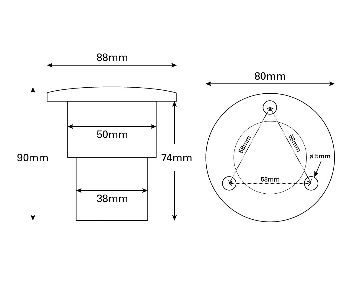 Filler Deck Lockable S/S Fuel NEW
