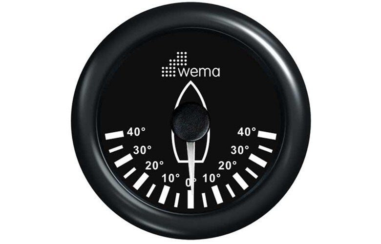 Gauge Rudder Angle Indicator 12/24v