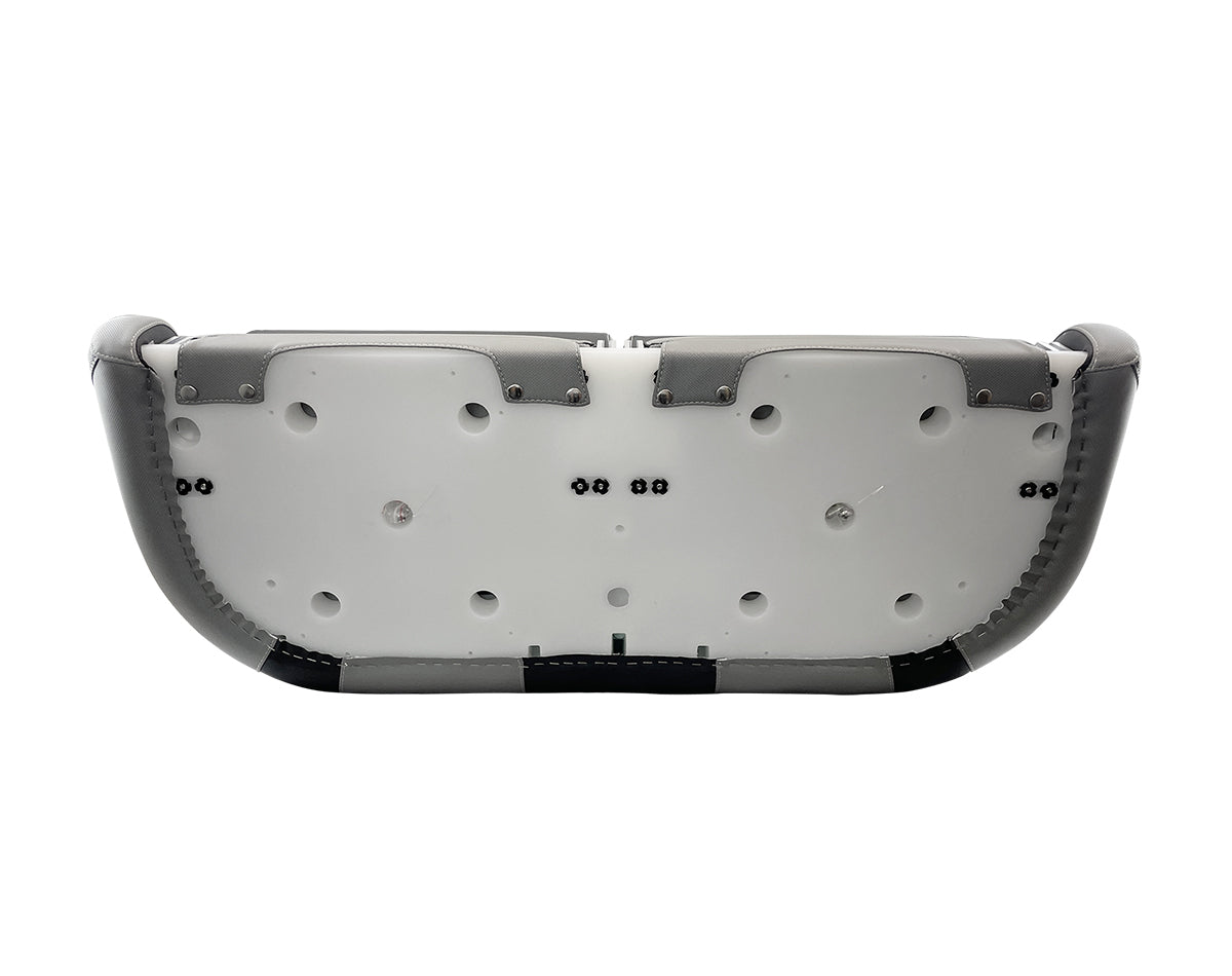 Seat H99 Dbl Flip-Up DustyGry/Black
