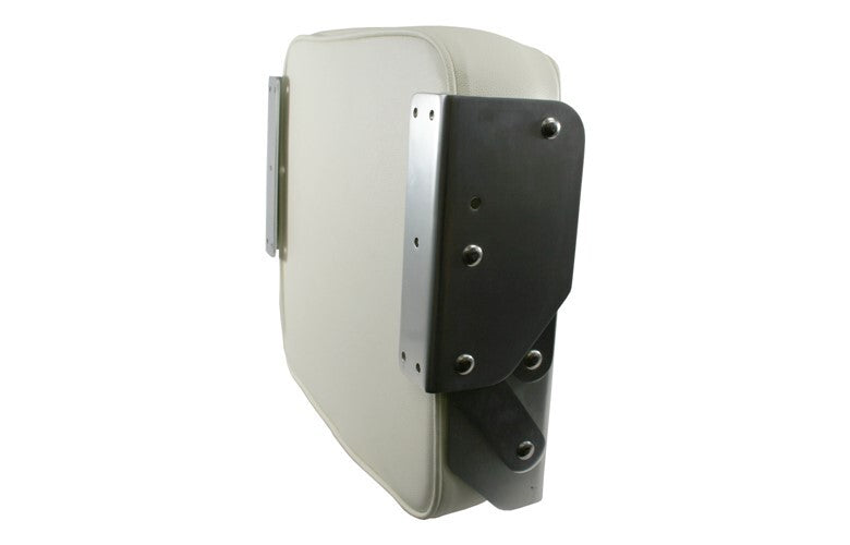 Seat Jump Seat Flip-Up w/Polished Hinge White
