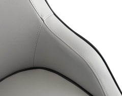 Seat AD49 Full Cushion Covered Gry/Dk Gry