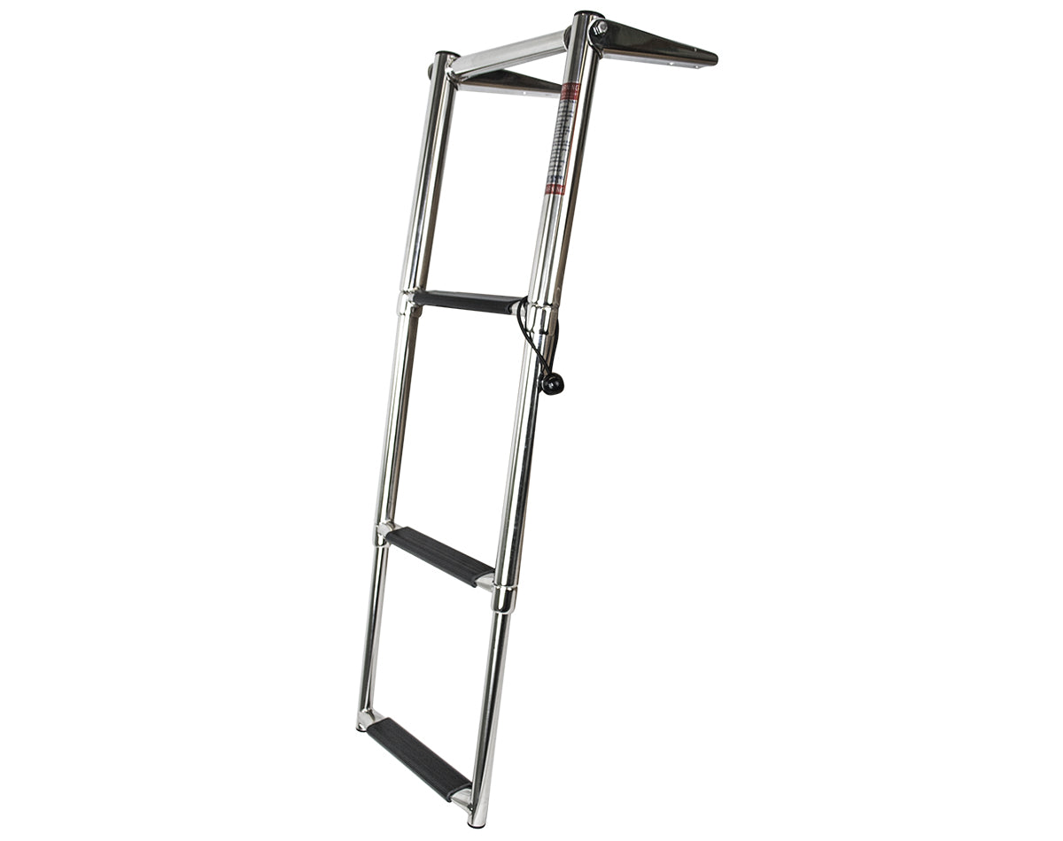 Ladder Telescopic with Top Rail 3 Step