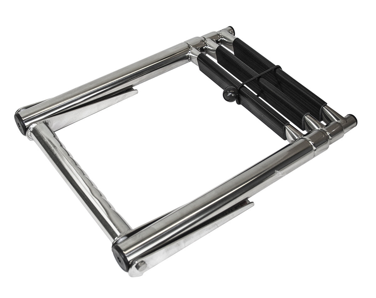 Ladder Telescopic with Top Rail 3 Step
