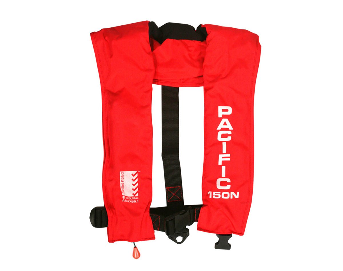 Pacific 150 Manual Inflatable - Red