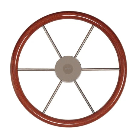 VETUS Steering wheel with mahogany rim, type KW45, Ø 450 mm KW45