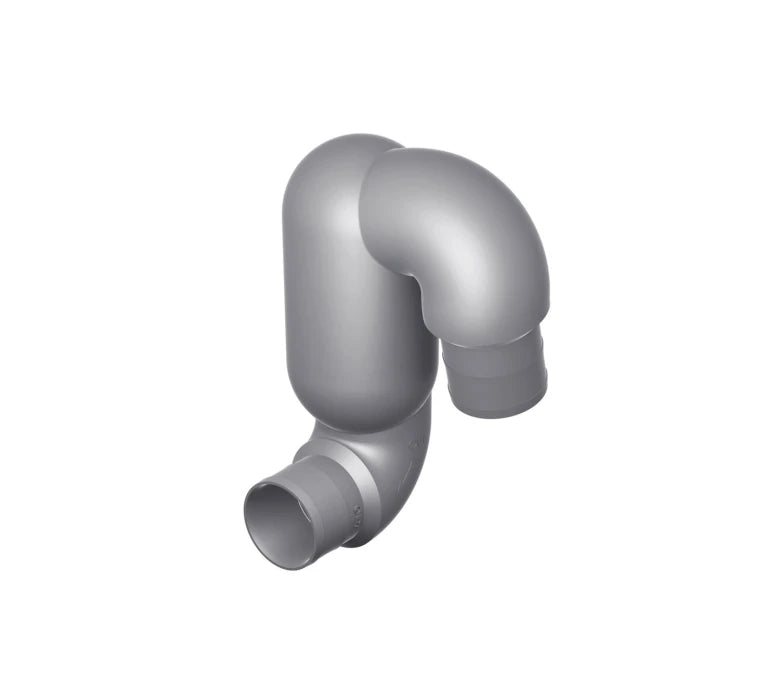 VETUS Exhaust gooseneck type LT7575, with inlet Ø 75 mm and outlet Ø 75 mm  LT7575
