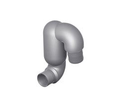 VETUS Exhaust gooseneck type LT7575, with inlet Ø 75 mm and outlet Ø 75 mm  LT7575