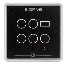 VETUS V-CAN monitoring panel E-DRIVE systems, aluminium, black MPE1MBV