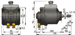VETUS Pump unit type MTP151 (incl. tubing connectors Ø 18 mm) MTP151B