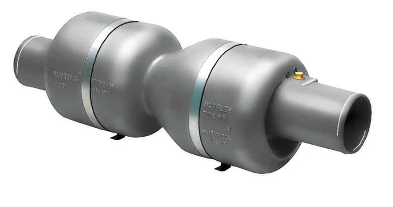 VETUS Exhaust muffler type MV100, for Ø 100 mm hose  MV100