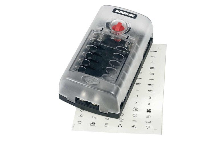Fuse Box & Cover 12-way