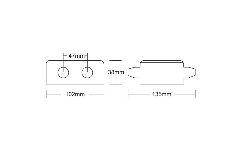 Junction Box W/Proof 8-way