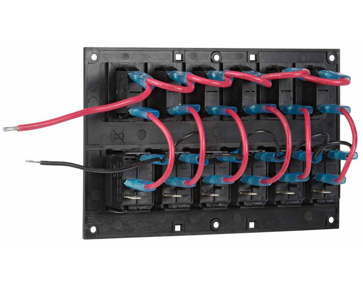 Switch Panel LED 8 Way - Fuses