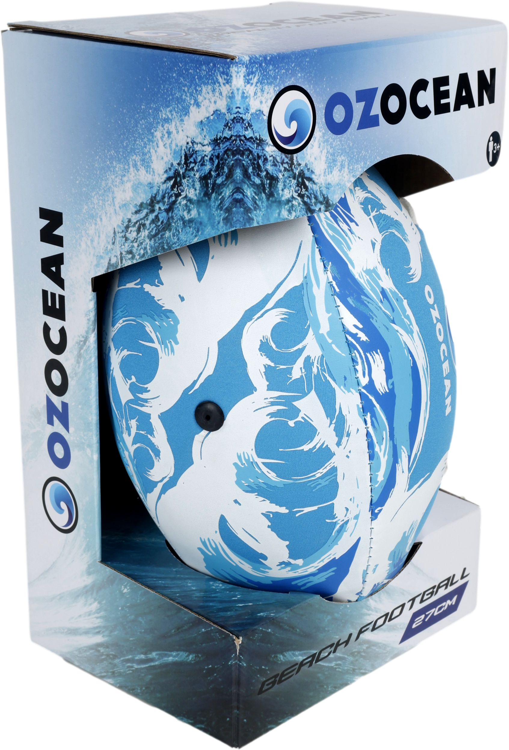 OzOcean Neoprene Beach Football 27cm Ages 3+