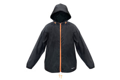 Compact Away Unisex Rain Jacket Small - Black