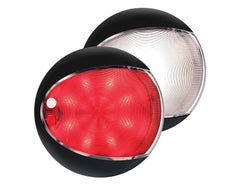 EuroLED 130 Blk Shrd Wht/Rd 12/24v