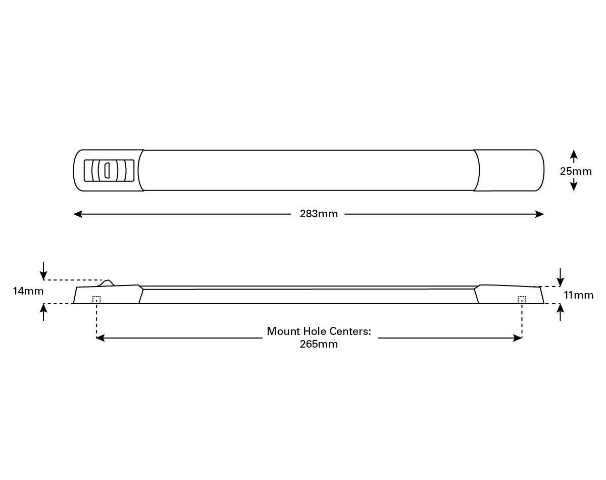 LED Switch Strip Light 12v White