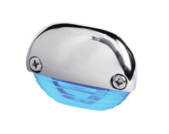LED Step Light SS-Cap Blue 12-24v