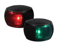 NaviLED P/Stbd Vert/M Blk Hse Colour Lens