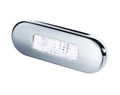LED Step Lamp 316 S/S Rim Wht 10-33v