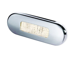 LED Step Lamp 316 S/S Rim Wht 10-33v