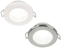 EuroLED 75 DL Wht Rim Wht 12v S-Clip