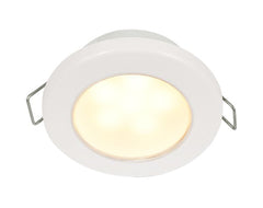EuroLED 75 DL Wht Rim W/Wht 24v S-Clip