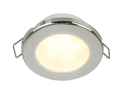 EuroLED 75 DL Wht Rim W/Wht 24v S-Clip