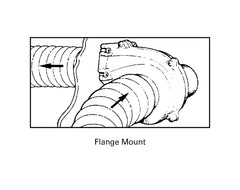 Blower -Flange 75mm 24v