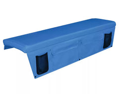 OceanSouth Bench Cushion & Side Pockets 1500x400 Gy