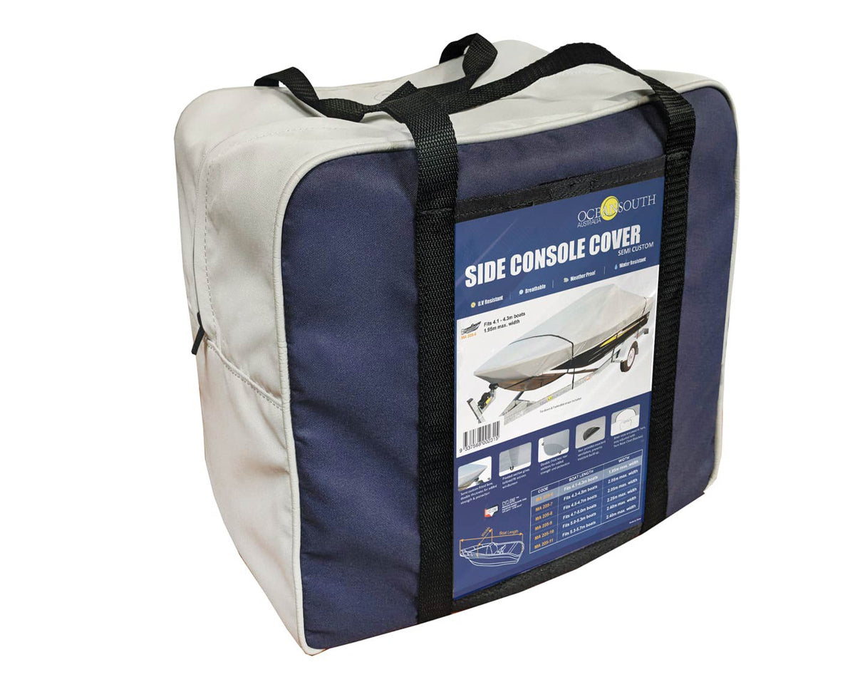OceanSouth Side Console Storage & Towing Cover 4.1m -4.3m