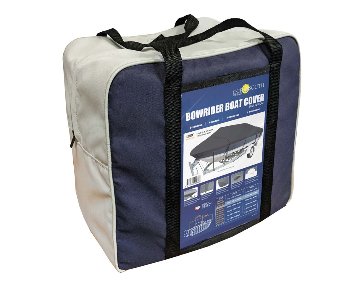 OceanSouth Bowrider Boat Storage & Towing Cover 5.3m - 5.6m