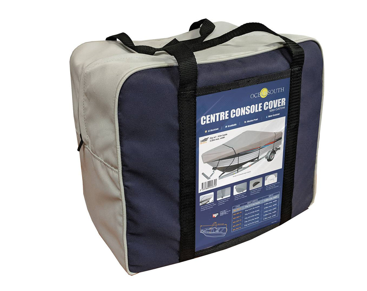 OceanSouth Centre Console Storage & Towing Cover 5.0m - 5.3m