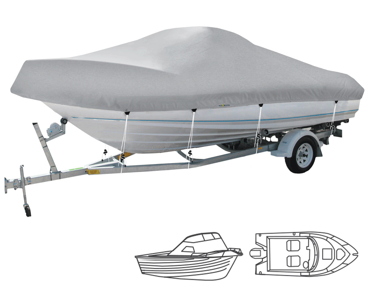 OceanSouth Cabin Cruiser Storage & Towing Cover 5.6m - 5.9m